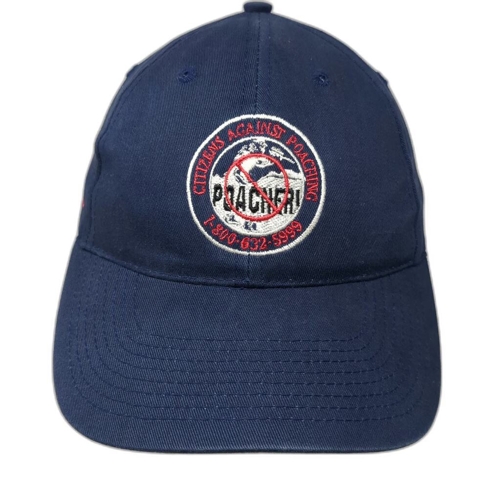 Headwear Baseball Cap Blue OSFM Idaho Citizens Against Poaching Slideback Hat